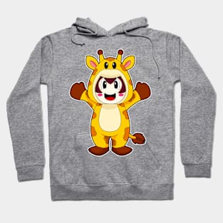 Giraffe Girl Costume Hoodie